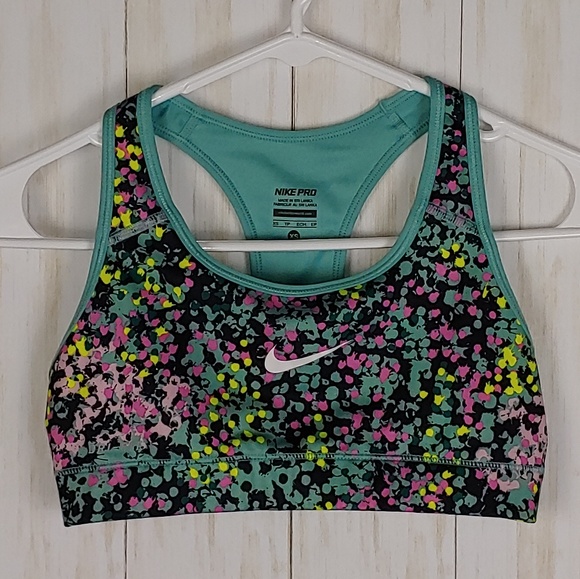 Nike Pro Paint Splatter sports bra - Picture 2 of 4